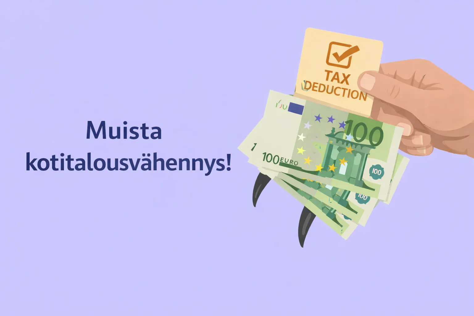Kodin siivouksen hinnat Vantaalla kotitalousvähennyksen jälkeen